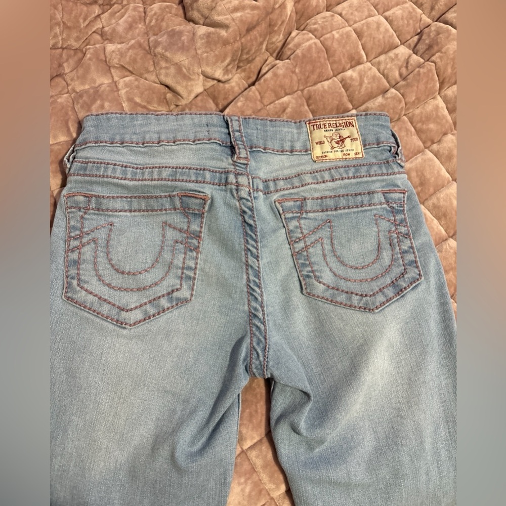 True Religion Girl Jeans. “GIRLS HALLE BIG T JEAN”